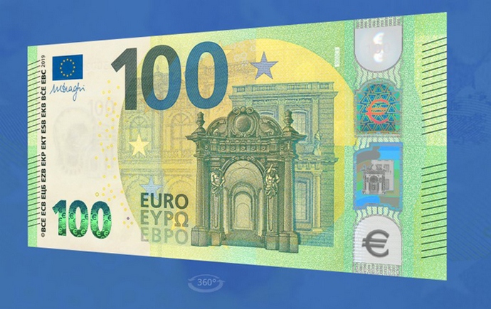Представлены новые купюры номиналом 100 евро и 200 евро | Экономическая  правда