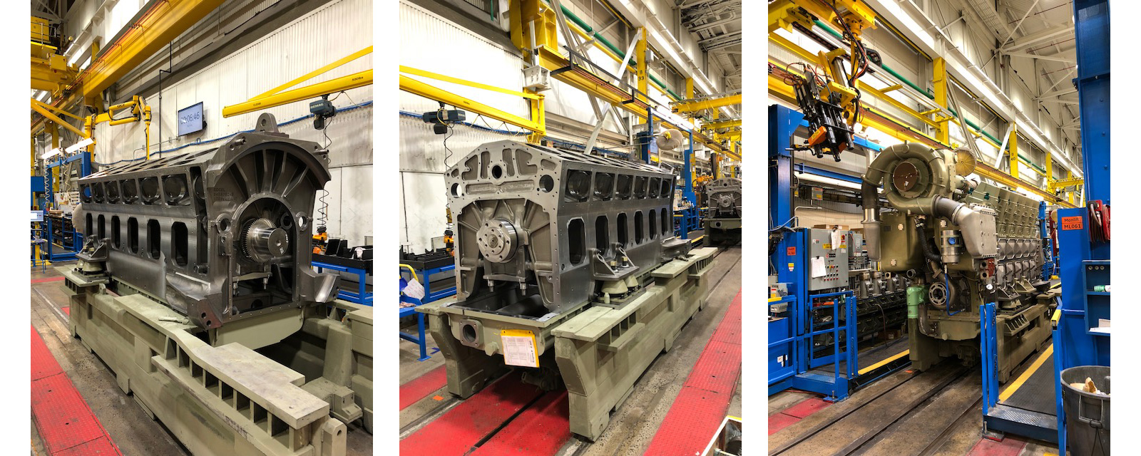  При монтаже локомотива TE33A, который пойдет на рынок Украины, компания GE применяет турбо-двигатель с 12 цилиндрами