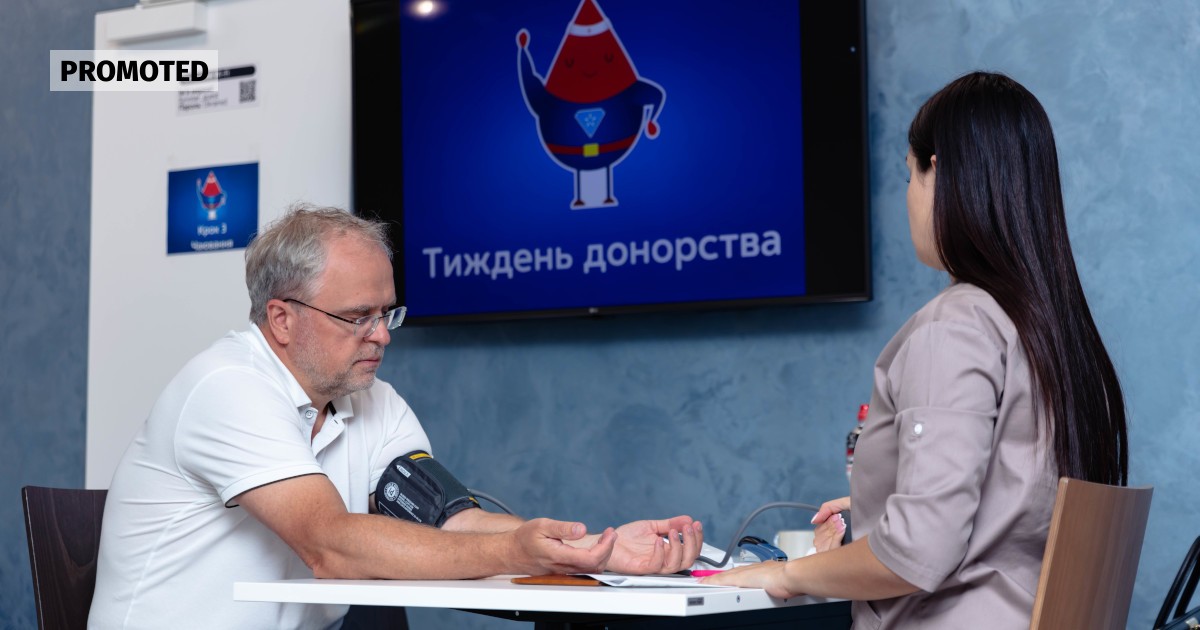 100 employees of Kyivstar donated 45 liters of donor blood