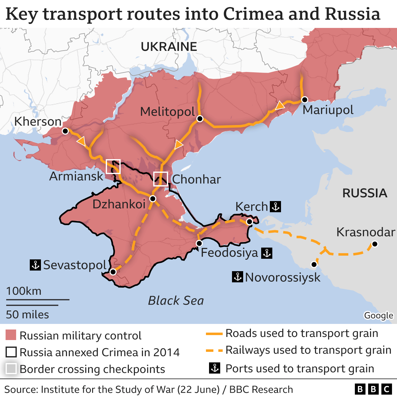 Россия ворует зерно и вывозит его в Крым. Британские СМИ нашли  доказательства | Экономическая правда